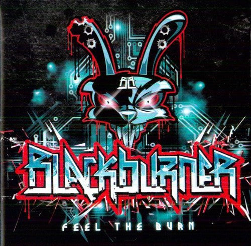 the album cover for Blackburner - Feel the Burn