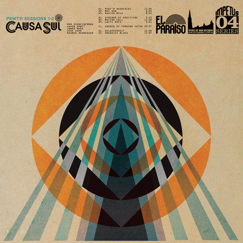the album cover for Causa Sui - Pewt'r Sessions 1-2