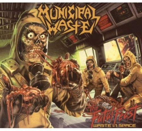 the album cover for Municipal Waste - Fatal Feast