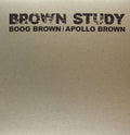 the album cover for Boog Brown & Apollo Brown - Brown Study