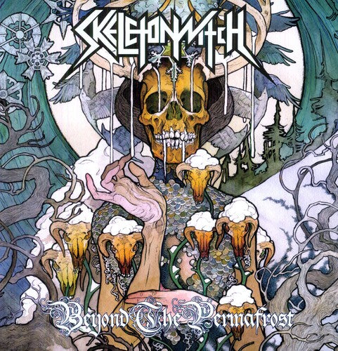 the album cover for Skeletonwitch - Beyond the Permafrost [LP]