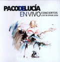 the album cover for Paco De Lucia - En Vivo Conciertos Live in Spain 2010