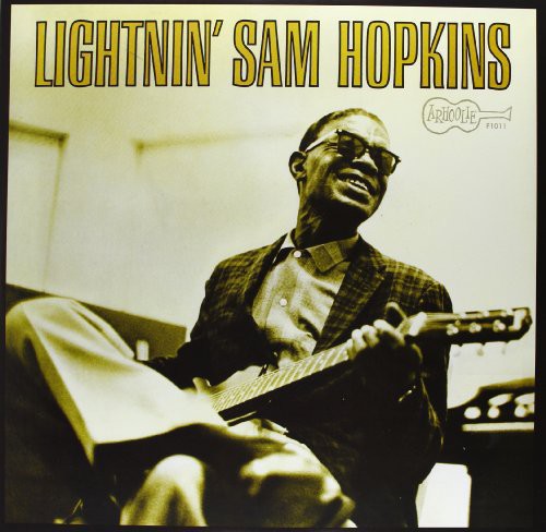 the album cover for Lightnin' Hopkins - Lightnin' Sam Hopkins