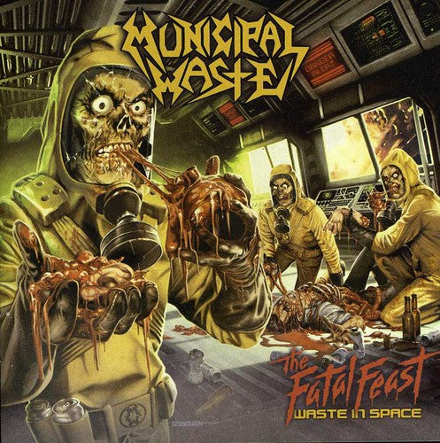 the album cover for Municipal Waste - The Fatal Feast
