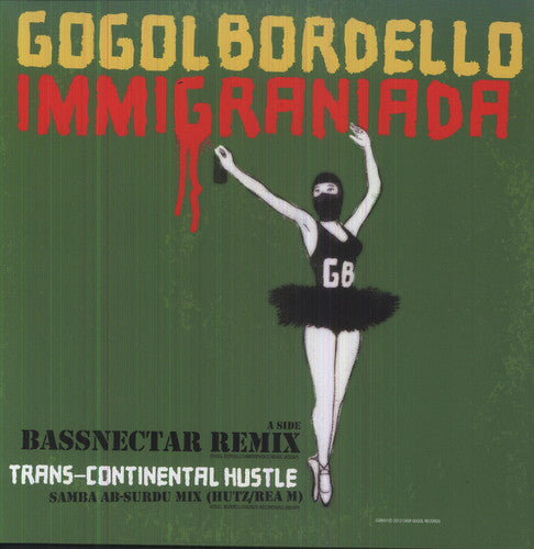 the album cover for Gogol Bordello - Imigrinadiada