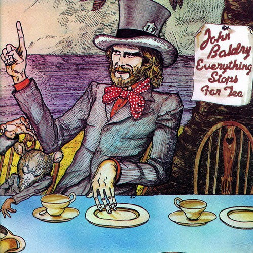 the album cover for Long Baldry John - Everything Stops for Tea