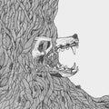 the album cover for Harm Wulf - There's Honey in the Soil So We Wait for the Till