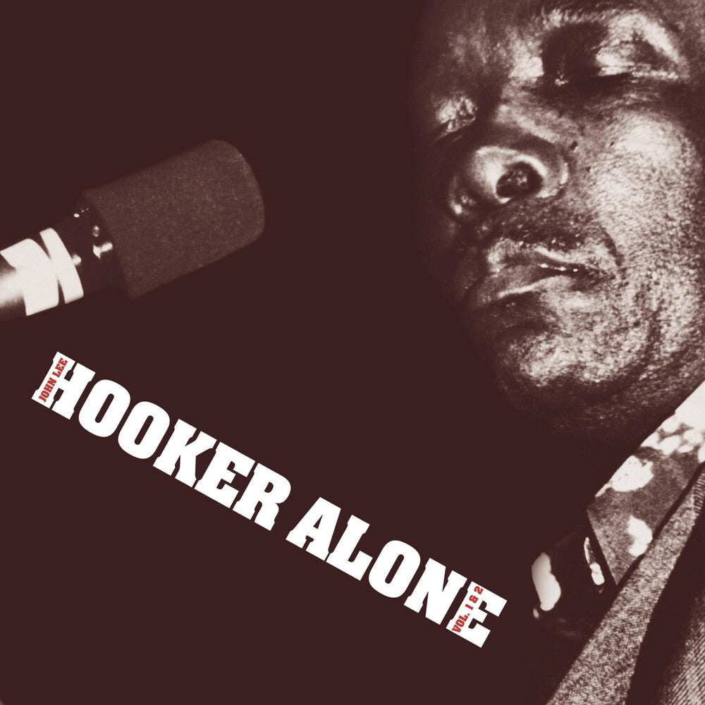 the album cover for John Lee Hooker - Alone