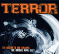 the album cover for Terror - No Regrets No Shame
