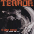 the album cover for Terror - No Regrets No Shame