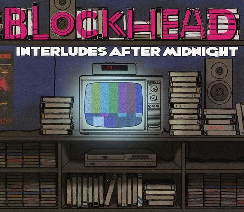 the album cover for Blockhead - Interludes After Midnight
