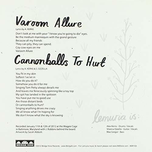 the album cover for Lemuria - Varoom Allure