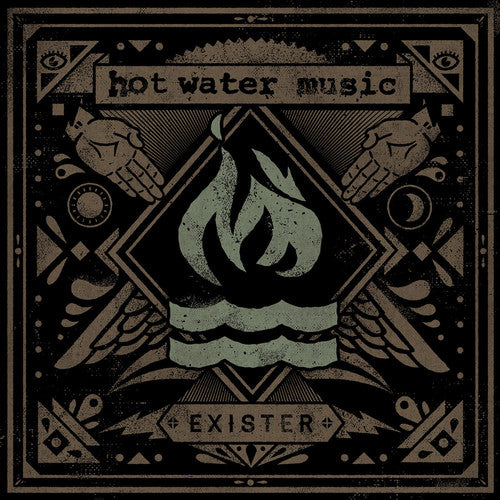 the album cover for Hot Water Music - Exister