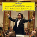 the album cover for Mendelssohn / Dudamel / Wiener Philharmoniker - Symphony No 3 in A minor / Op 56 Scottish