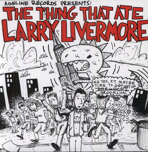 the album cover for Thing That Ate Larry Livermore - The Thing That Ate Larry Livermore