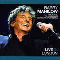 the album cover for Barry Manilow - Live In London