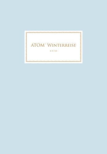 the album cover for Atom TM - Winterreise