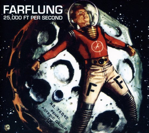 the album cover for Farflung - 25,000 Feet Per Second