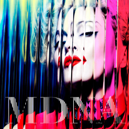 the album cover for Madonna - Mdna