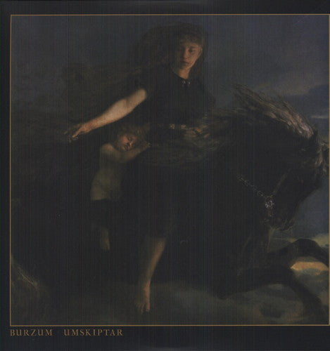 the album cover for Burzum - Umskiptar [Import]