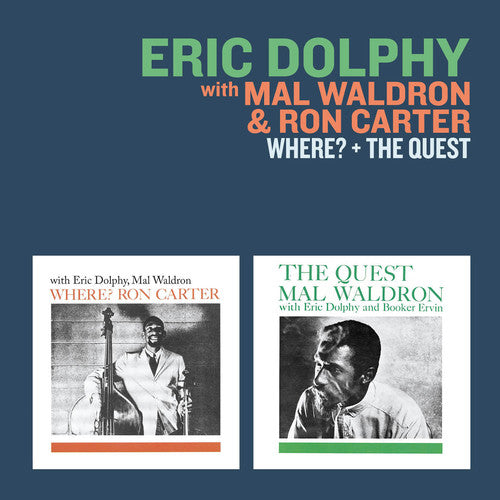 the album cover for Dolphy/Waldron/Carter - Where?/The Quest [Import]