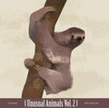the album cover for Castanets/Dirty Projectors - Vol. 2-Unusual Animals