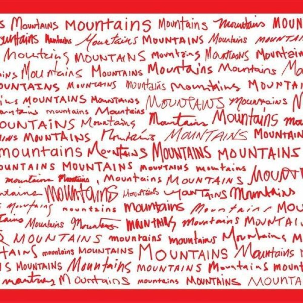 the album cover for Mountains - Mountains Mountains Mountains