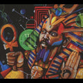 the album cover for Ras G - Back On The Planet