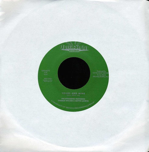 the album cover for Betty Lavette - Yours & Mine B/W Serendipity [Vinyl Single]
