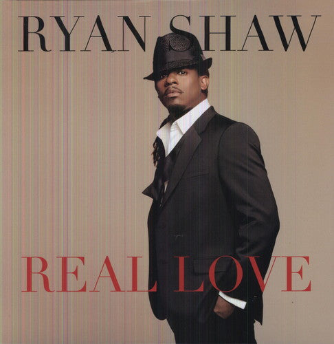 the album cover for Ryan Shaw - Real Love