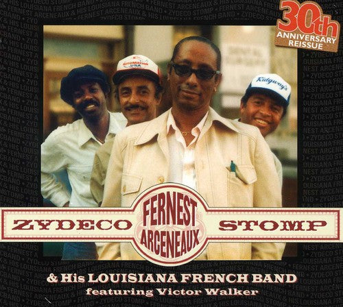 the album cover for Fernest Arceneaux - Zydeco Stomp