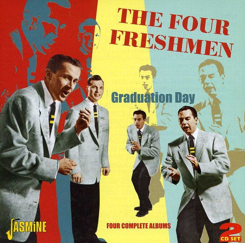 the album cover for Four Freshmen - Graduation Day: Four Complete Albums [Import]