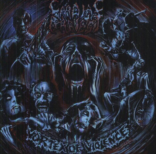 the album cover for Cardiac Arrest - Vortex of Violence