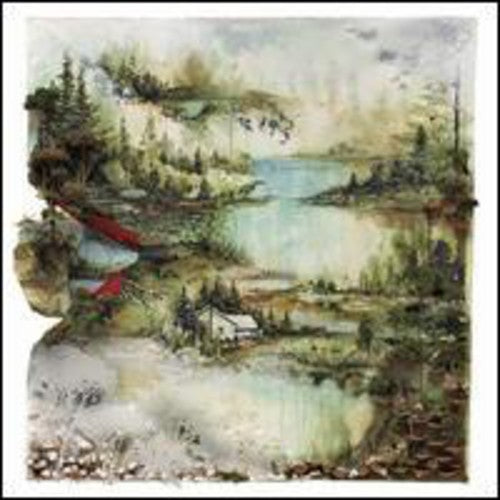 the album cover for Bon Iver - Bon Iver (Uk)