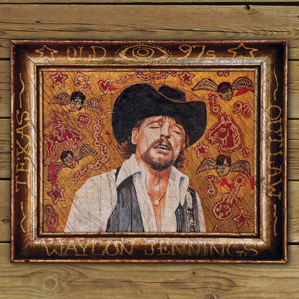 the album cover for Old 97's - Old 97's & Waylon Jennings
