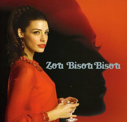 the album cover for Jessica Pare & Rjd2 - Zou Bisou Bisou