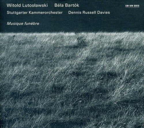 the album cover for Stuttgarter Kammerorchester - Lutoslawski / Bartok - Musique Funebre