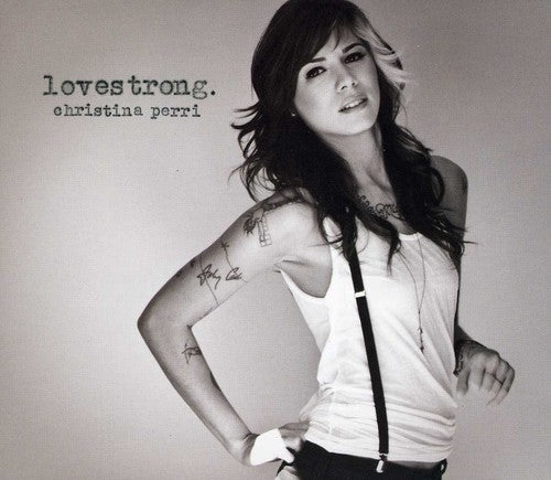 the album cover for Christina Perri - Lovestrong