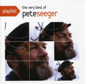 the album cover for Pete Seeger - Playlist: The Very Best Of Pete Seeger