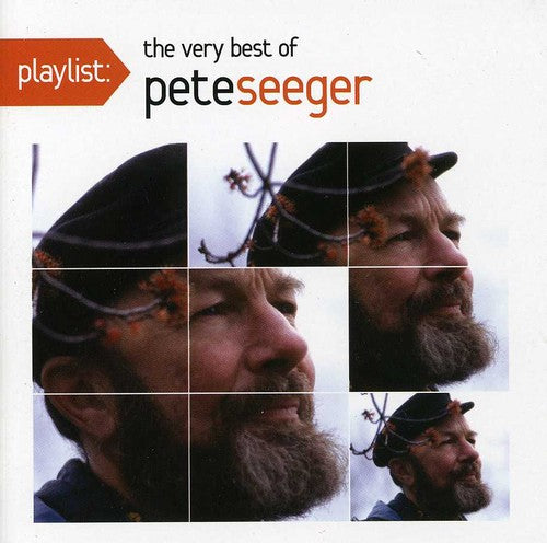 the album cover for Pete Seeger - Playlist: The Very Best Of Pete Seeger
