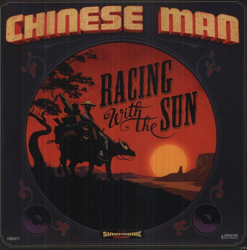 the album cover for Chinese Man - Racing with the Sun