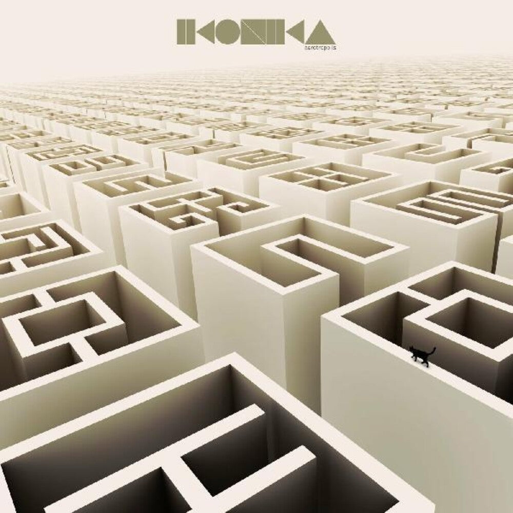 the album cover for Ikonika - Aerotropolis