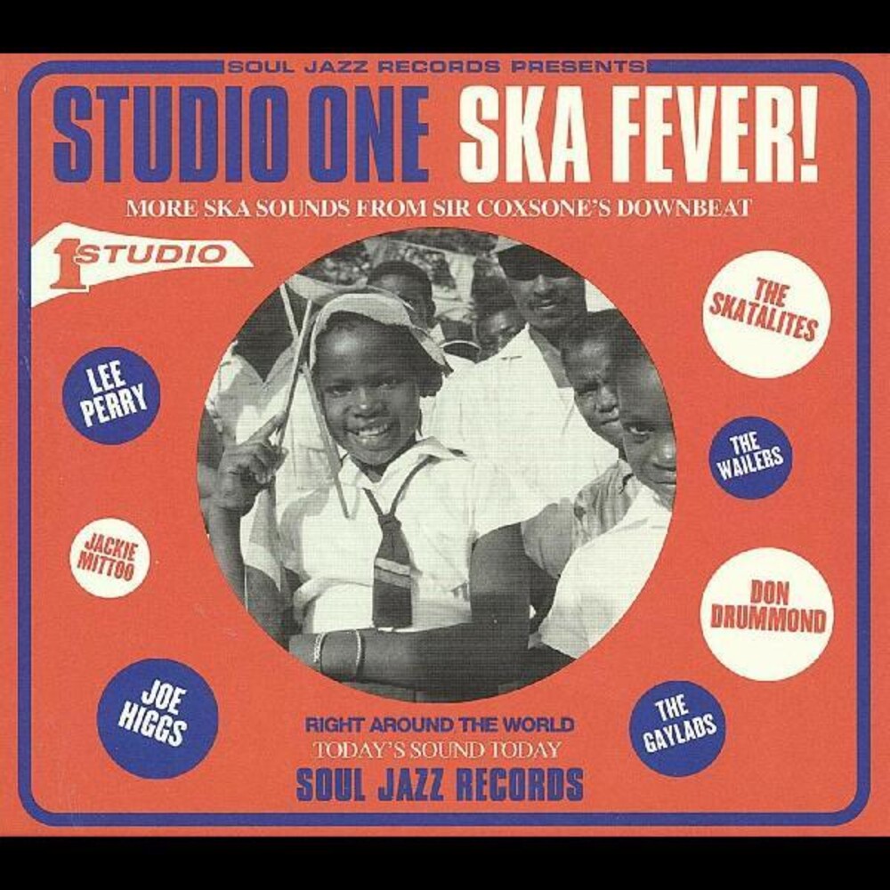 the album cover for Soul Jazz Records Presents - Studio One Ska Fever: More Ska Sounds / Various