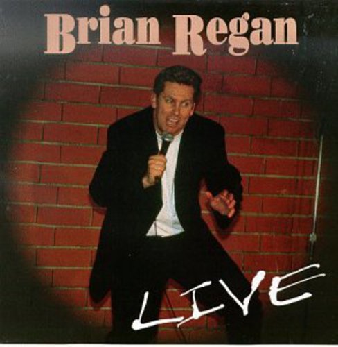 the album cover for Brian Regan - Live