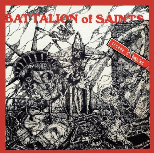 the album cover for Battalion Of Saints - Second Coming