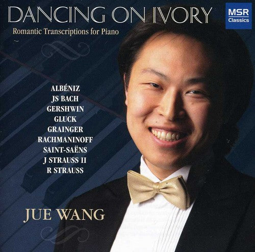 the album cover for Jue Wang - Dancing on Ivory