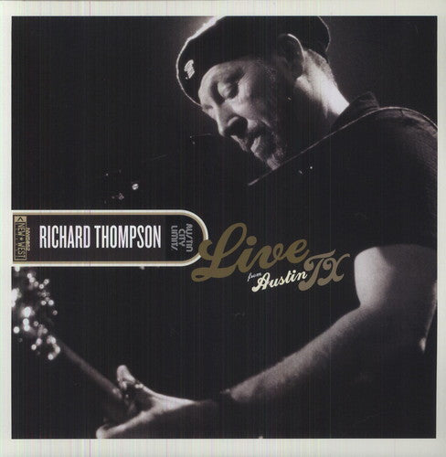 the album cover for Richard Thompson - Live from Austin TX