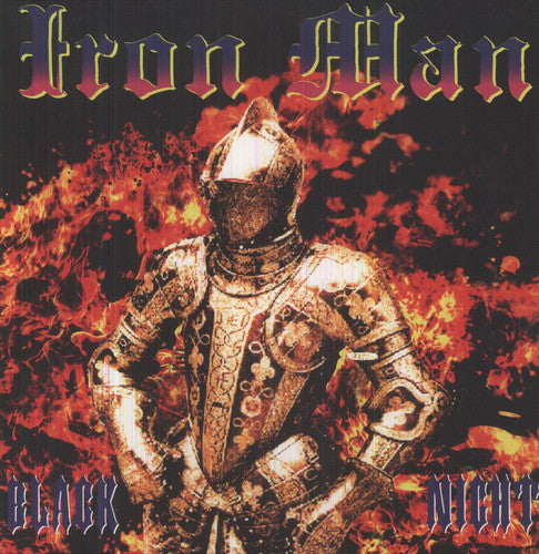 the album cover for Iron Man - Black Night