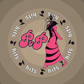 the album cover for P&P Hits Hits Hits - Hits Hits Hits