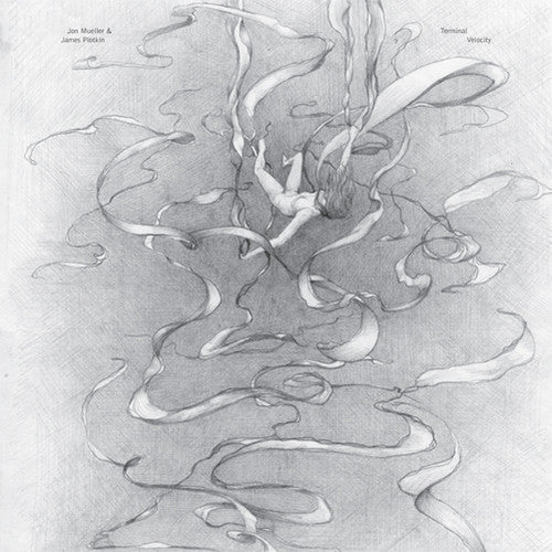 the album cover for Jon Mueller & James Plotkin - Terminal Velocity